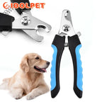✂️ Cortauñas Profesional para Mascotas con Protector de Seguridad – Tijeras de Acero Inoxidable para Perros y Gatos