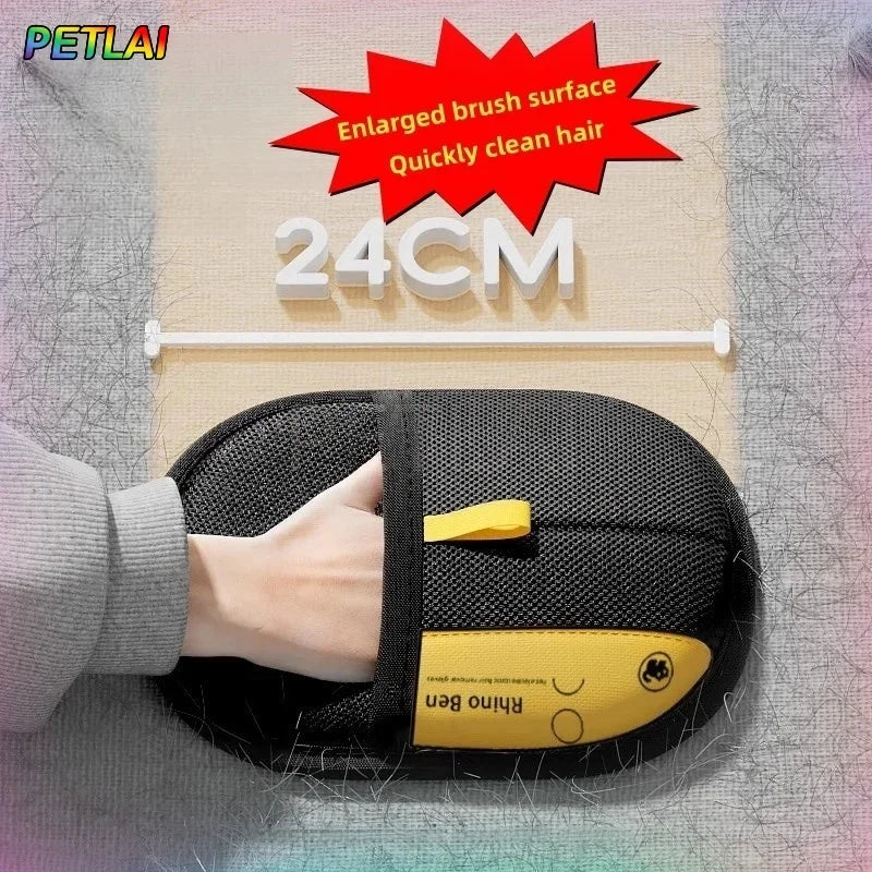 🧤 Guante Removedor de Pelo para Mascotas – Cepillo Electrostático Reutilizable para Perros y Gatos