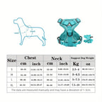 🐾 Arnés Antitirones para Perros con Correa – Arnés Ajustable Reflectante para Perros Pequeños y Gatos